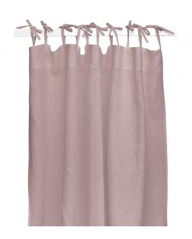 Linen Curtain Dusty Pink
